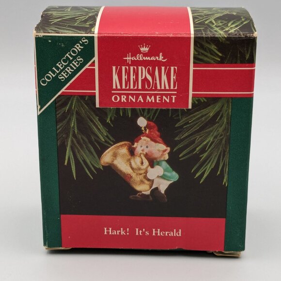 Hallmark Keepsake Hark! It's Herald 1992, 4th in Hark! It's Herald Series - Picture 9 of 11